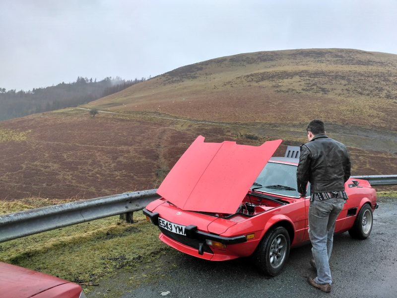 The engine’s in the other end mate...